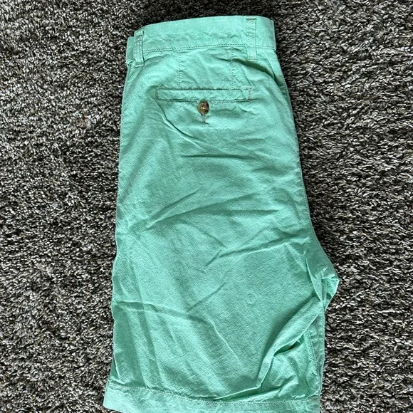 Men’s 34 Tommy Hilfiger Green Flat Front Shorts - Picture 6 of 8